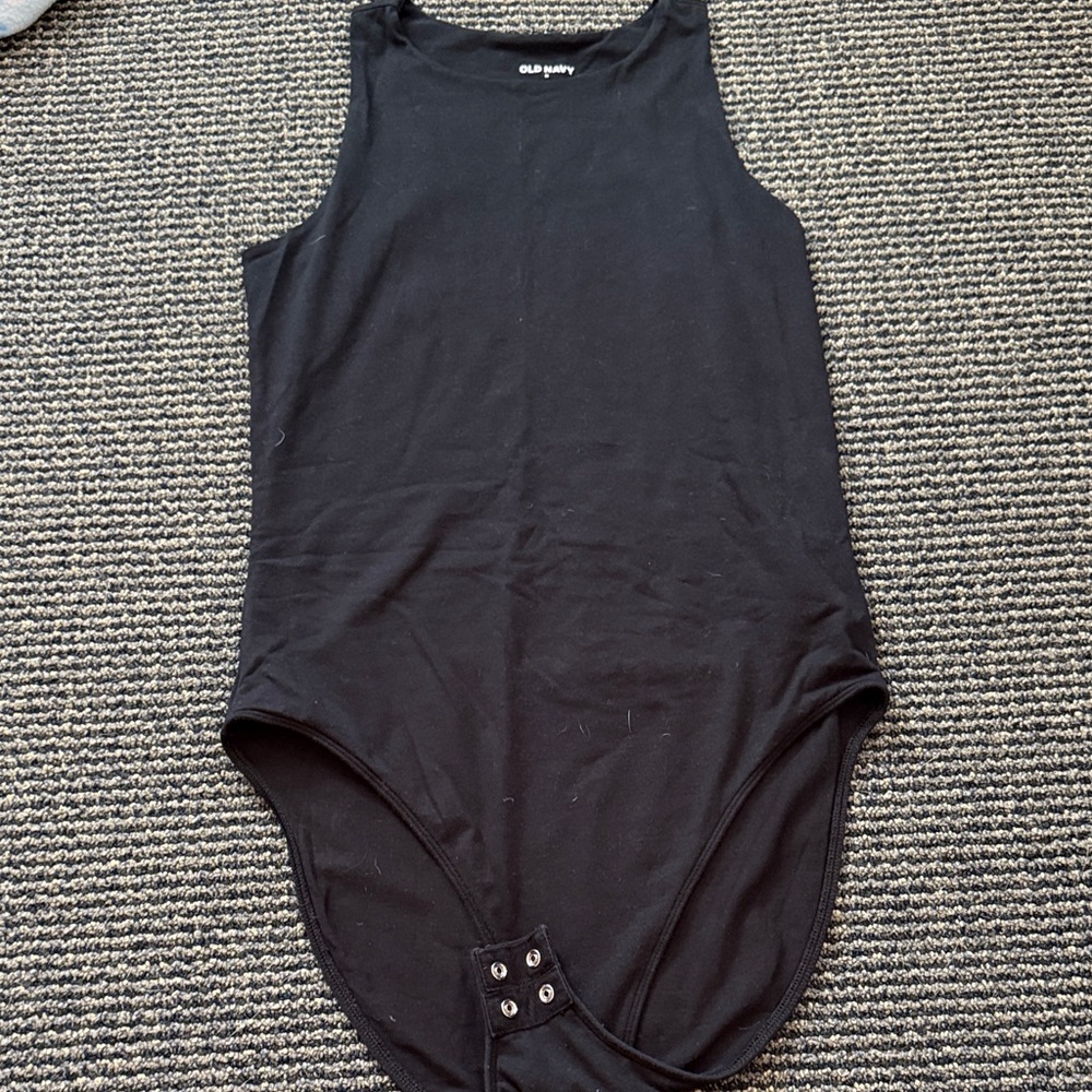 Old Navy Classic Black Bodysuit